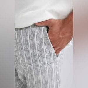 Goodfellow & Co Linden Mens Shorts 40 Linen Blend Striped